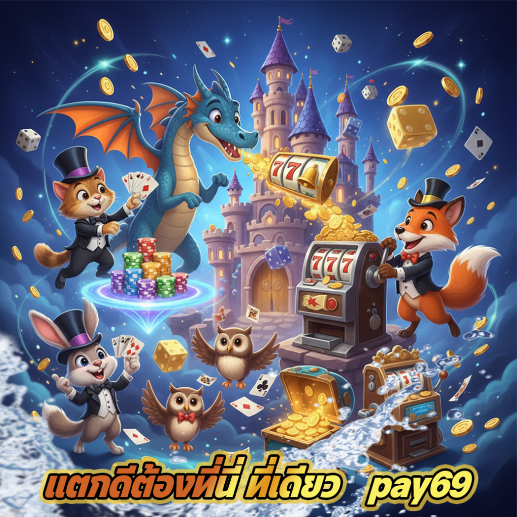 ทำความรู้จักกับ pay69 แพลตฟอร์มเกมออนไลน์ระดับมาตรฐาน